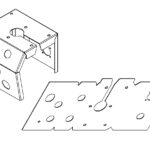 RAIL, CONTROL BOX UPPER PANEL