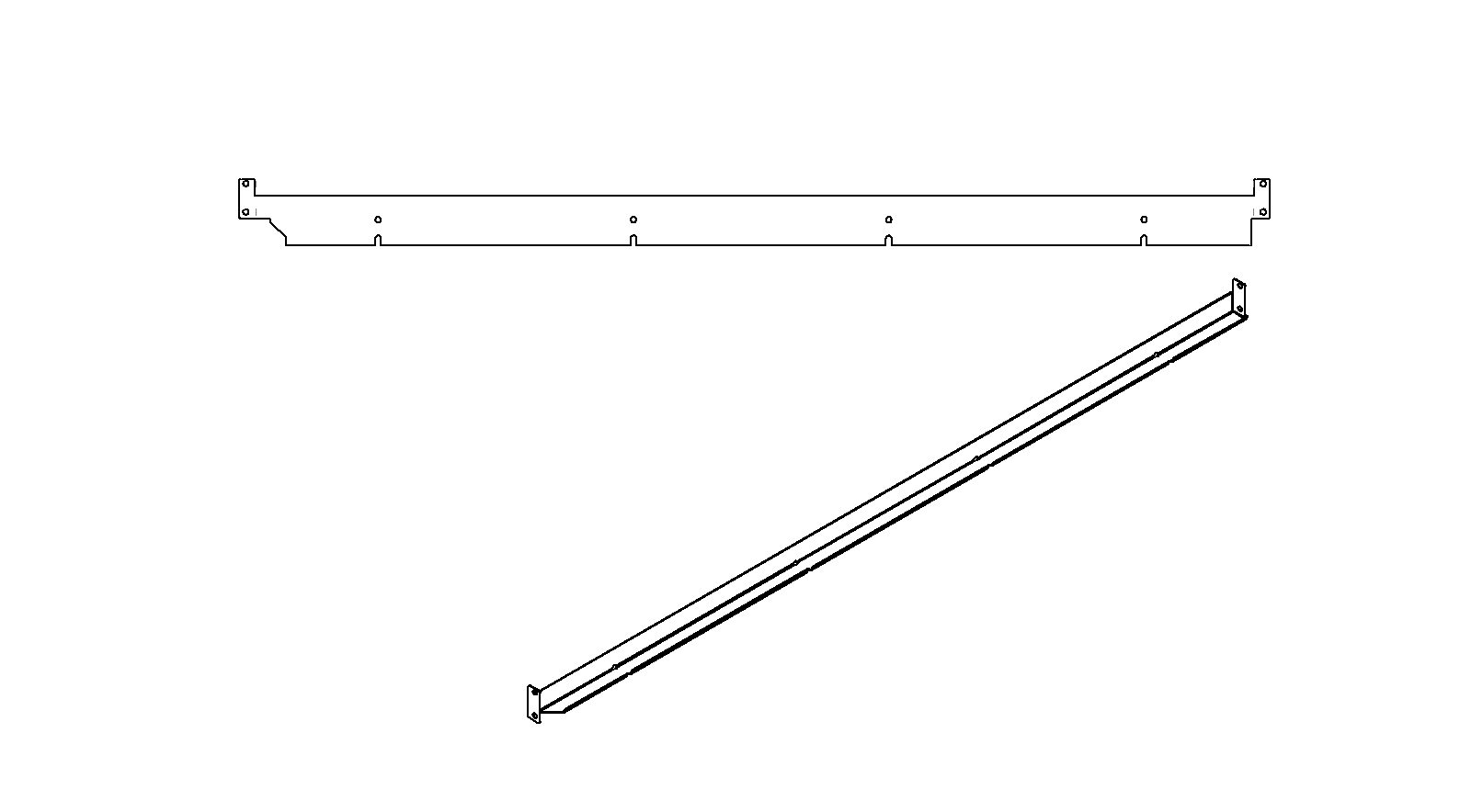 PLATFORM,CONDUIT CHANNEL UPPER