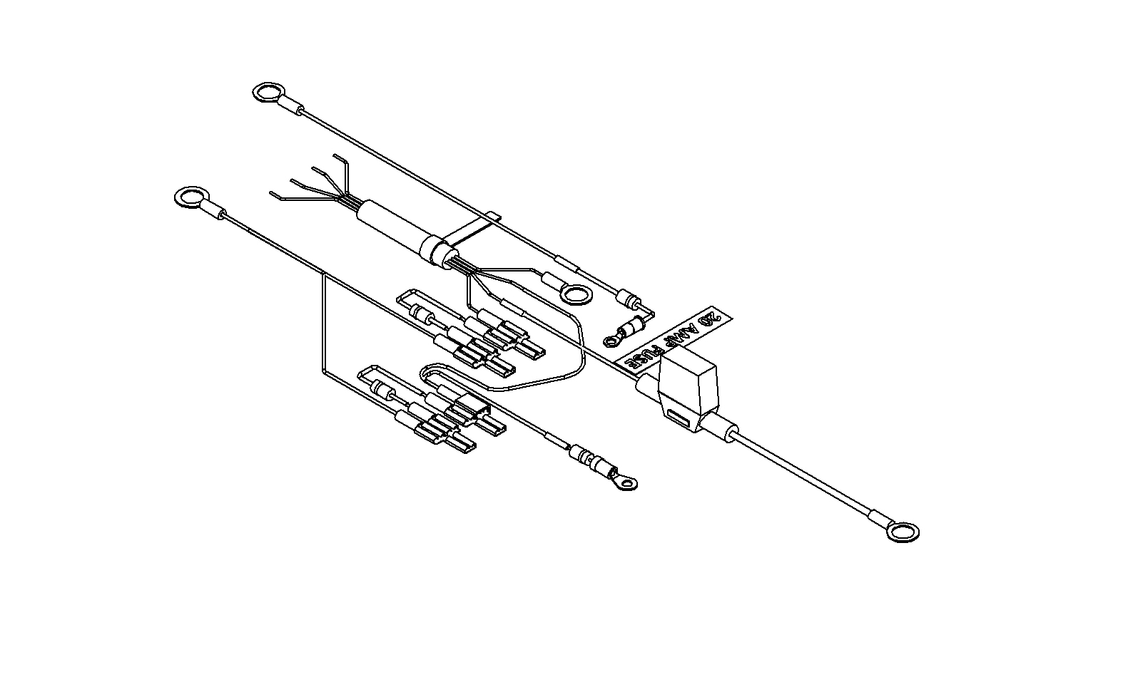 CONTROL,WIRE HARNESS TO PUMP