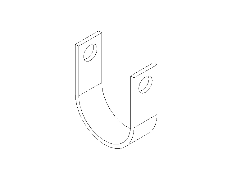 SCISSOR,MAINTENANCE LOCK MOUNT BRACKET