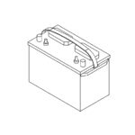 BATTERY,12V,GR27 DEEP CYCLE-HD