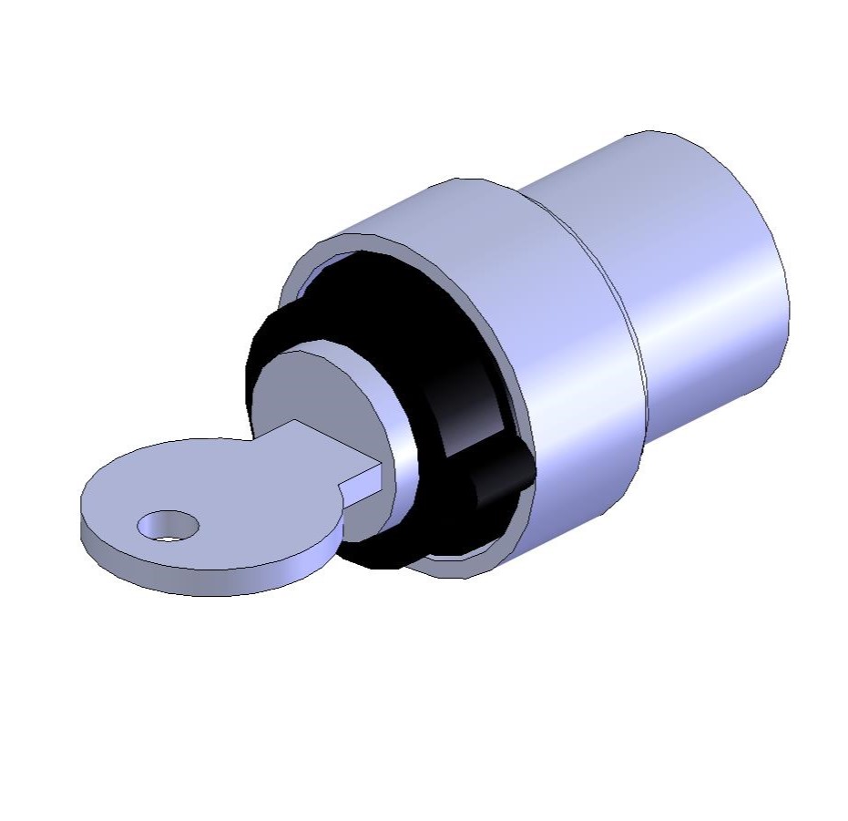 SWITCH,KEY 3-POS MAINT.