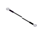 CABLE,6GA,BLACK,63,B/B