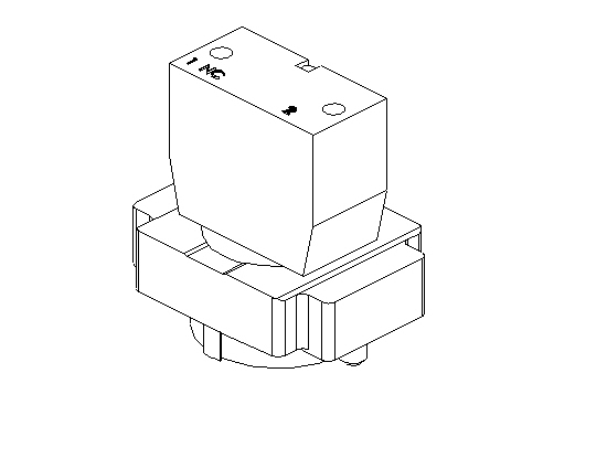 CONTACT BLOCK,NC W/BASE - Image 2