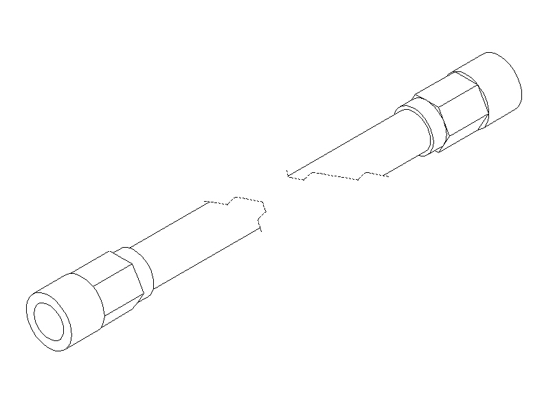 HOSE ASSEMBLY, 2X SCISSOR