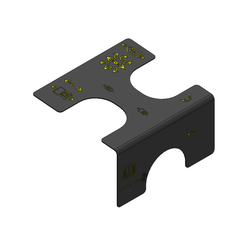 DECAL, CONTROL UPPER HBS4,ZTR