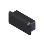 PLUG,2.00X1.00,BLACK 10-14GA