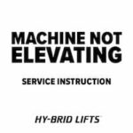 SI Machine Not Elevating