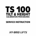 SI TS100 Tilt Height Calibration Procedures